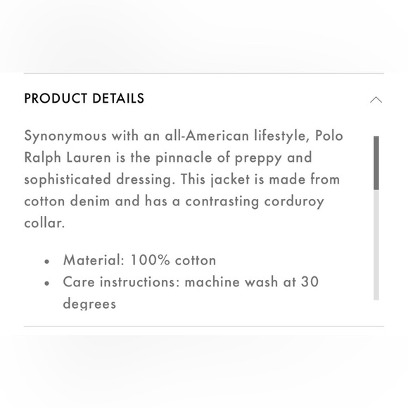 Polo Ralph Lauren Denim Barn Jacket - Picture 10 of 10